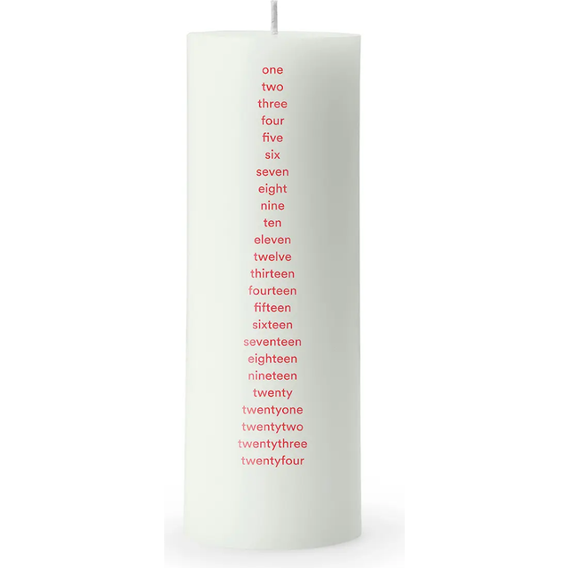 Billede af Normann Copenhagen Calendar 2024 Light Green Adventslys