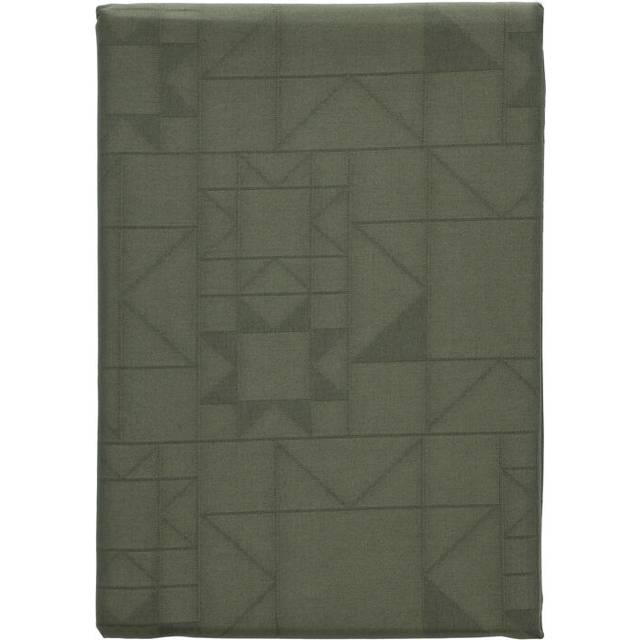Billede af Södahl Star Damask Dug Grøn (320x140cm)