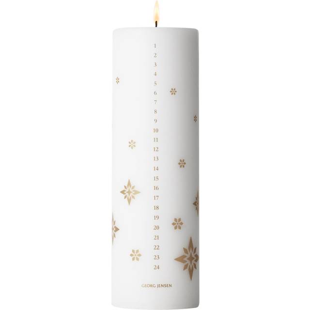 Billede af Georg Jensen 2024 White/Gold Adventslys