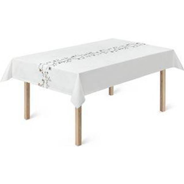 Billede af Kähler Hammershøi Christmas Dug Hvid (270x150cm)