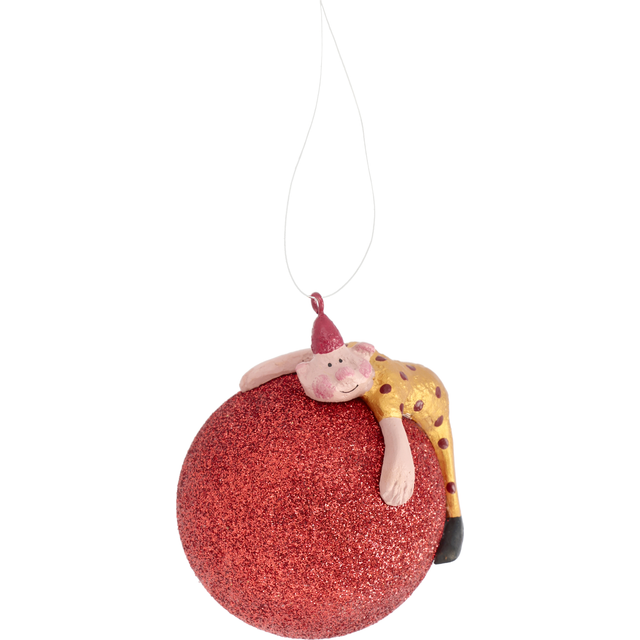 Billede af Medusa Copenhagen MEDUSA Julekugle Baby Joe 5 cm Red Julepynt