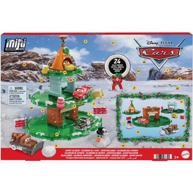 Billede af Mattel Cars Minis Advent Calendar 2024